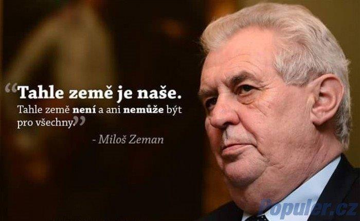 Milo Zeman - Tahle zem je nae